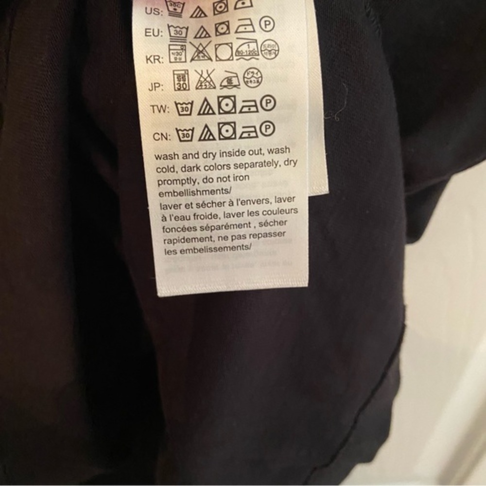 Calvin Klein Liquid Cotton black polo shirt Size XL‎ - Picture 8 of 9